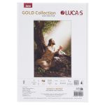 Набор для вышивания нитками Luca-S, Иисус Христос, 35х52см