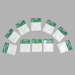 Нитки спандекс без оплетки ⌀0.8 мм, 20 м, Astra&Craft (белый), 10 катушек