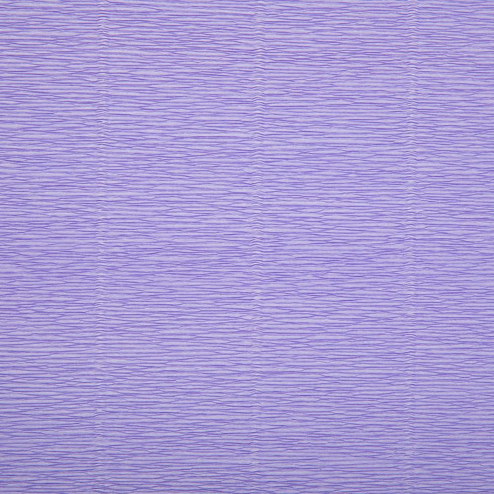 Бумага гофрированная (креповая) 180 г/м², 50 см / 2.5 м, 20/E4 сиреневый, Blumentag GOF-180