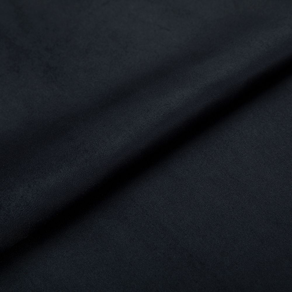 Замша искусственная Woven Suede 175 г/м², 147±2 см / 5 метров, 19-4004 black (черный), Peppy Woven Suede
