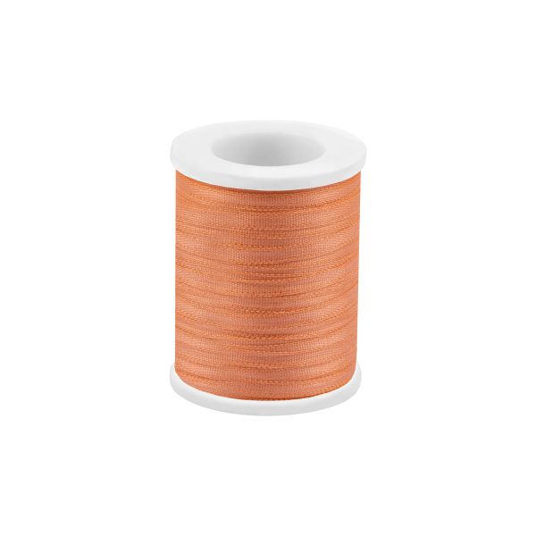 Лента (тесьма) шелковая 2.0 мм / 45.5±0.5 метров, №056 бл.оранжевый, Gamma SR-2