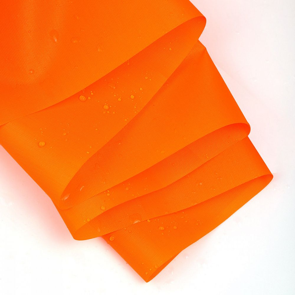 Оксфорд 200D PU1000 78 г/м², 150 см / 1 метр, ОКС.TBY200D.580.1, 580 неон оранжевый