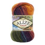 Пряжа Alize (Ализе) Burcum Batik / уп.5 мот. по 100 г, 210м, 4827 A