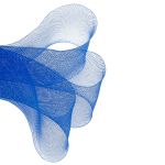 Кринолин мягкий 100.0 мм / 13.72 метра, светло-голубой, 3AR3073