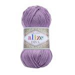 Пряжа Alize (Ализе) Diva / уп.5 мот. по 100 г, 350м, 622 фиолетовый A