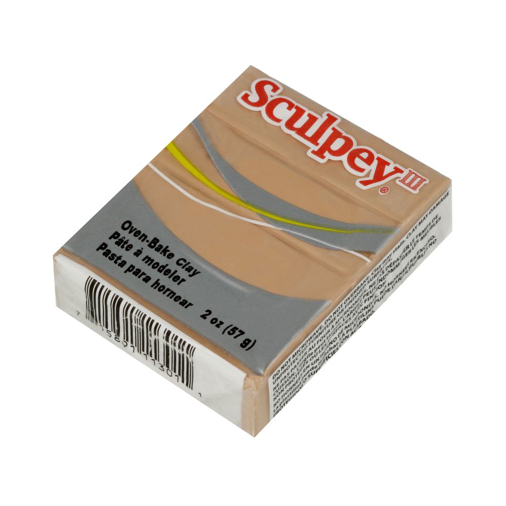 Полимерная глина 57 г, 301 каштановый, Sculpey S302