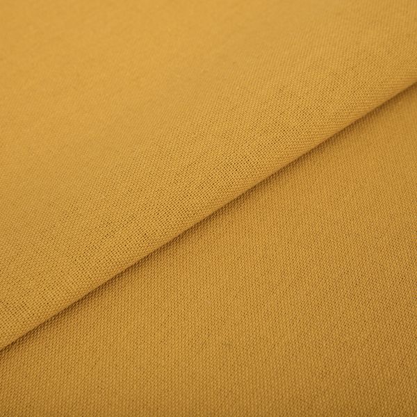 Льняная ткань 175 г/м², 140 см / 5 метров, 120 горчичный, Gamma 3070