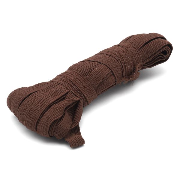 Резинка бельевая (стандартная) 10.0 мм / 10 метров, рис. 7777, 5,5гр/м, эластичность 210%, коричневый, С3337Г17