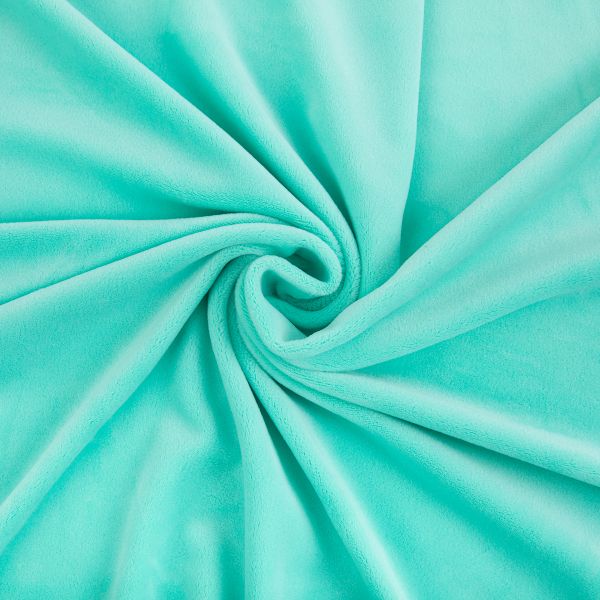Велюр 240 г/м², 185 см / 5 метров, мятно-зеленый/mint green, Gamma VELR