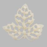 Украшение 40х35 (белый), CON2514, 2 шт