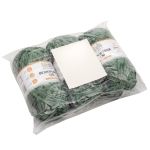 Пряжа Вязь Велюровая 120 / уп.3 мот. по 100 г, 120 м, 15 зеленый