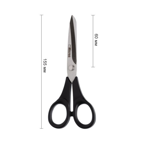 Ножницы портновские бытовые 15.5 см, в чехле Micron VIT-31