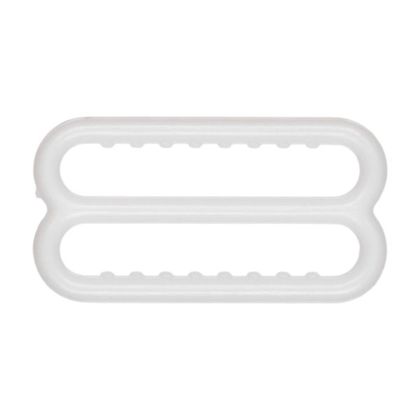 Рамки-регуляторы для бюстгальтера пластик 18.0 мм, 100 шт, белый, Blitz RP02-18