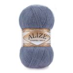 Пряжа Alize (Ализе) Angora Gold / уп.5 мот. по 100 г, 550м, 203 джинс меланж A
