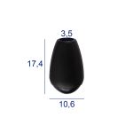 Наконечник для шнура пластик ⌀3.5 мм, 24 шт, №01 черный, Micron DB 4429