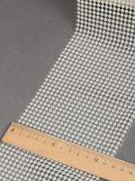 Лента с имитацией жемчуга 120 мм / 9.14 метров, TBYS14, цв.молочный