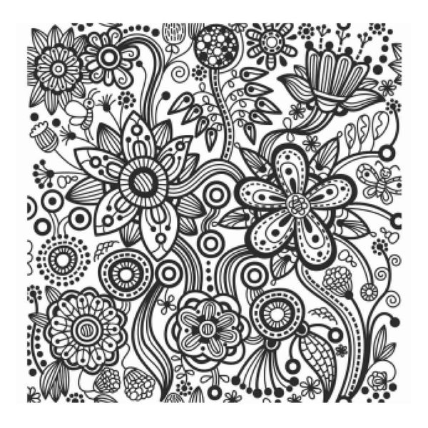 Текстурный лист Craft&Clay TSN, 15 Цветочная поляна