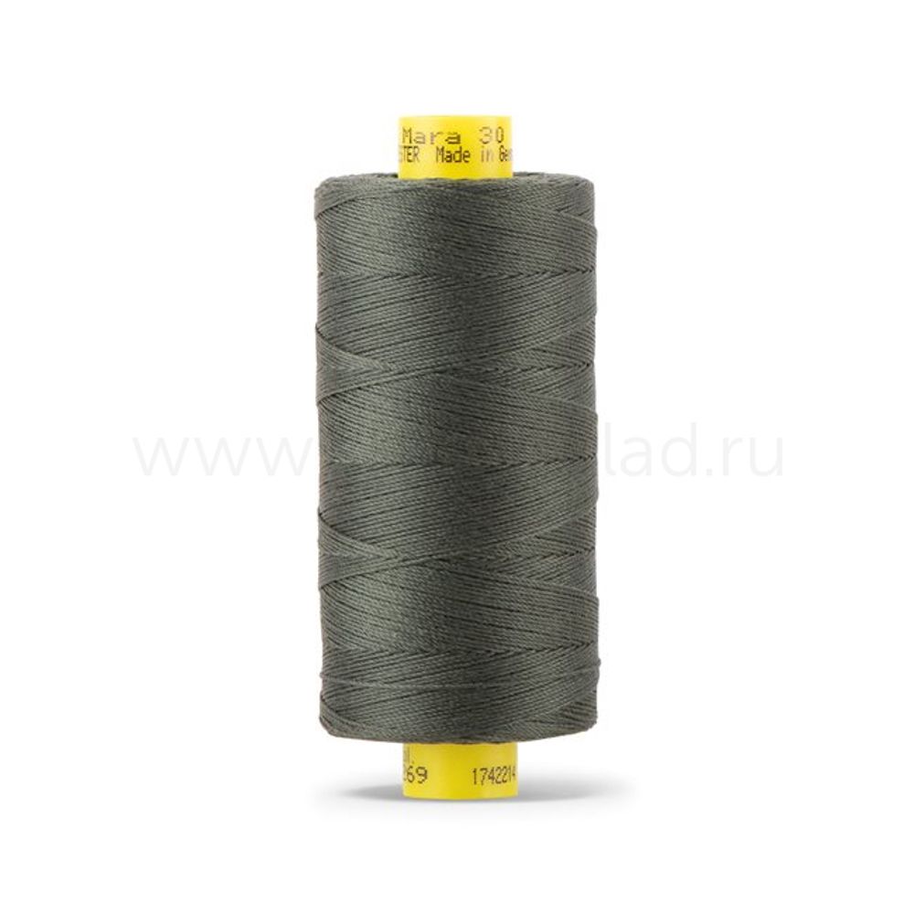 Нить отделочная Gutermann Mara 30/2, 300 м, 702404, 269 лишайник, 1 шт