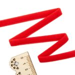 Лента тоннельная (чехол для косточек) 10х8 мм / 20 метров, Arta, 100 красный