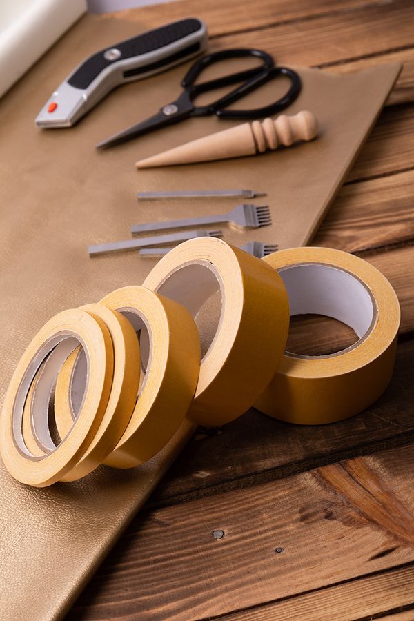 Лента трансфер клеевая 2-сторонняя 12.0 мм / 25 метров, белый, Gamma