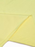 Футер 2-нитка петля поликоттон стрейч 220 г/м², 160 см / 3 метра, ФУТ2Х.TBY.ХЛ-ПЭ.S802.3, цв.S802 желтый