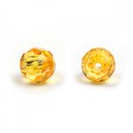 Бусины акрил ⌀10 мм, MG.3241-21 цв.21 желтый уп.50 г, Magic4Hobby