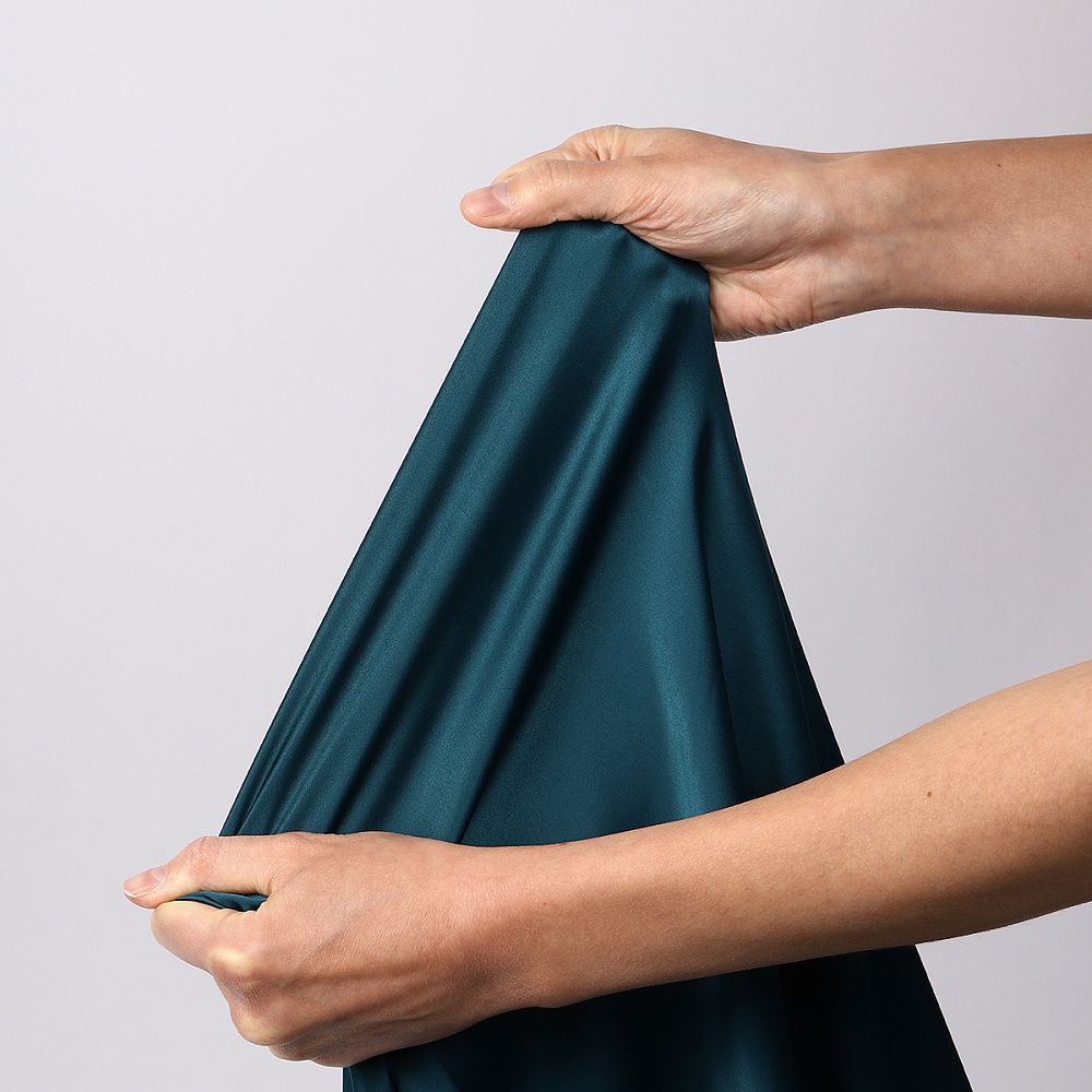 Атлас стрейч для нижнего белья 107 г/м², 125 см / 25 метров, 0180 цв.2063(07) атлантическая глубина