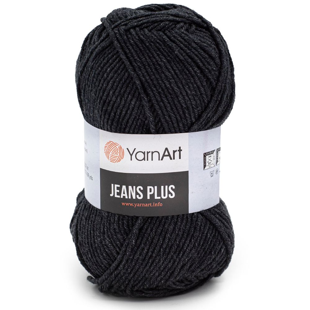 Пряжа YarnArt (ЯрнАрт) Jeans Plus / уп.5 мот. по 100 г, 160м, 28г, афит