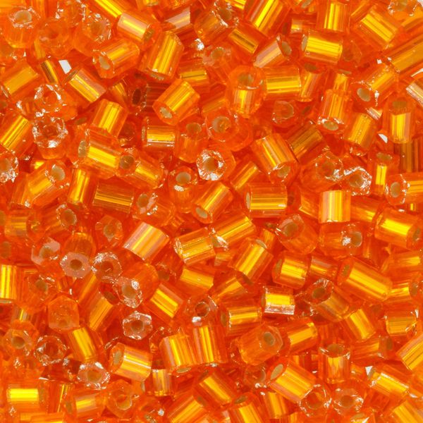 Бисер рубка Zlatka 10/0 100 г (10х10 г), №0029B т.оранжевый GC