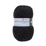 Пряжа Пехорка Ангорская теплая / уп.5 мот. по 100 г, 480 м, 435 антрацит