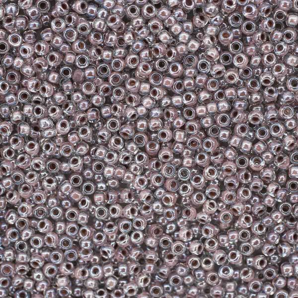 Бисер Preciosa прозрачный с цв. центром и покрытием 10/0 (2.3 мм), круг.отв., 100 г (5х20 г), (38618)331-19001-10/0