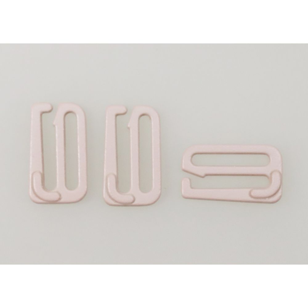 Крючки для бюстгальтера металл 15.0 мм, 168 серебристый пион, Arta, 50 шт