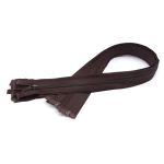 Молния спираль (витая) Arta Т5 (5 мм) 1 зам., разъем., 80 см, цв. 141 т.коричневый, уп.5 шт