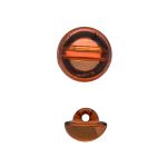 Пуговицы на ножке 16L=10 мм (Brown (коричневый)) AK06, 72 шт