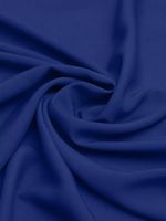 Штапель 110 г/м², 145 см / 2 метра, TBY-Vi-30-43.2, цв.43 яр.синий