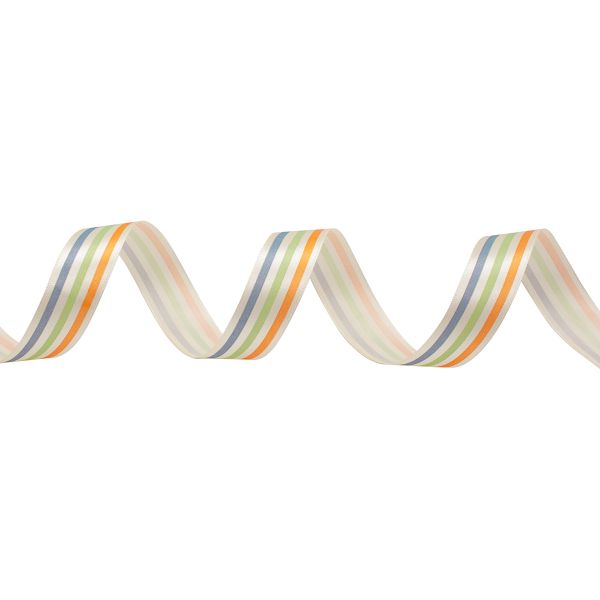 Лента атласная с рисунком полосы 25.0 мм / 22.5±1 метров, Globus