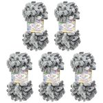 Пряжа Alize (Ализе) Puffy Color / уп.5 мот. по 100 г, 9м, 6532 секционный