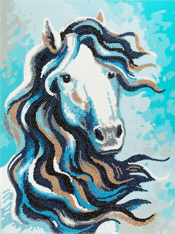 Алмазная (кристальная) мозаика Фрея, Навстречу ветру, 30х40 см