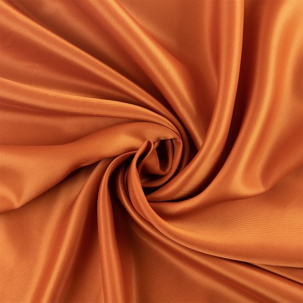 Ткань подкладочная Poly Twill 101±2 г/м², отрез 145х500 см, 100% п/э, 16 т.оранжевый, Gamma LPT