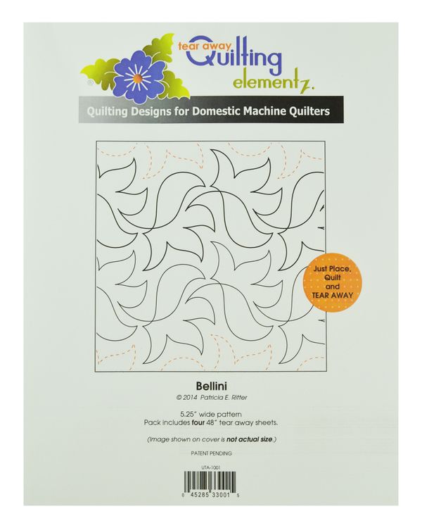 Трафарет Bellini Tear Away UTA-1001, 1 шт, UTA-1001