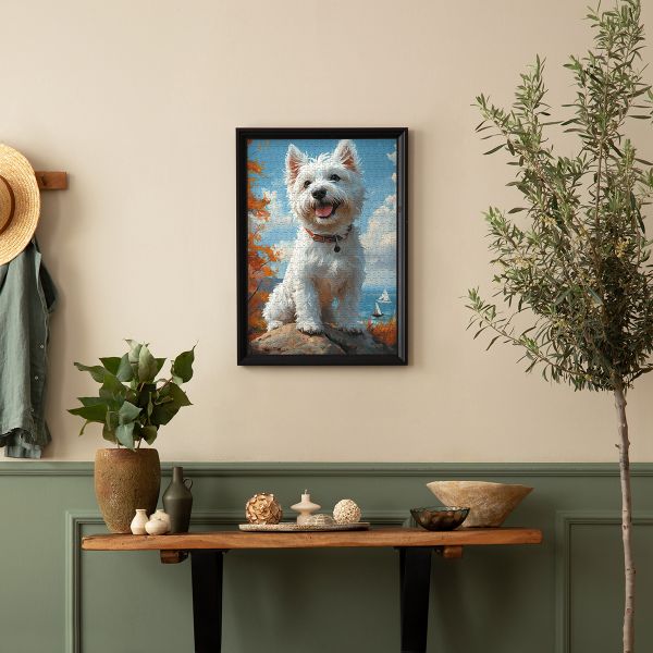 Пазл 500 элементов, PZL-500/96 Вест-хайленд-уайт-терьер, Фрея