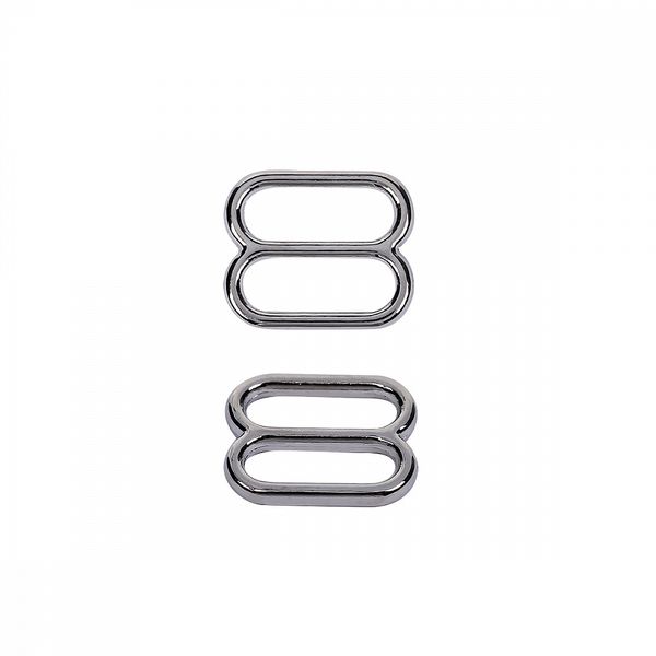 Рамки-регуляторы для бюстгальтера металл 8.0 мм, 808 цв.никель, уп.100 шт