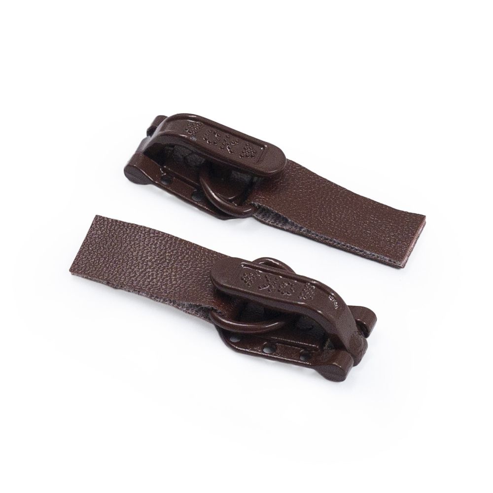 Крючок шубный PQ 45 мм, коричневый, PQ5211, 100 шт