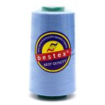 Нитки универсальные Bestex 50/2, 4570 м (5000 ярд) / 1 кат., 321 лазурно-голубой
