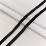 Лента тоннельная (чехол для косточек) 10.0 мм / 45.72 метра, черный, 580