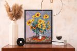 Картина по номерам Фрея, Клод Моне, Подсолнухи, 50х40 см