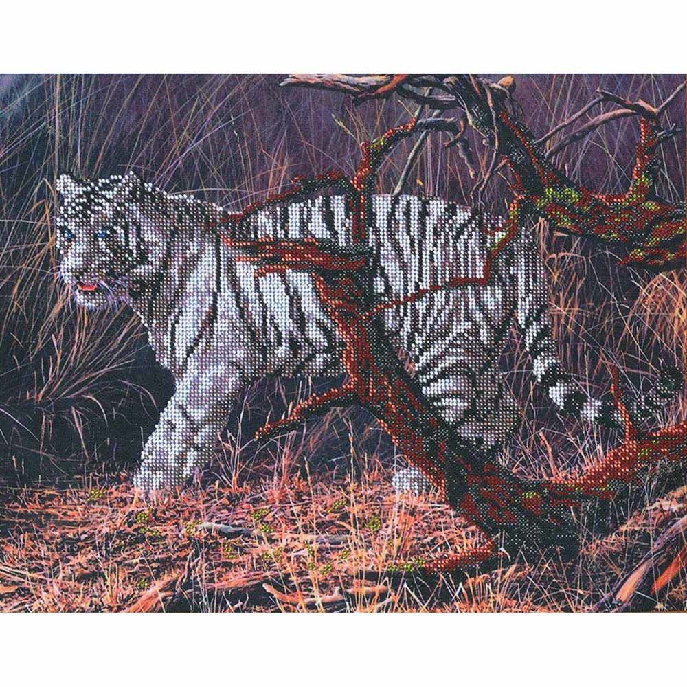 Hobby&amp;Pro, Белый тигр, 40х31 см