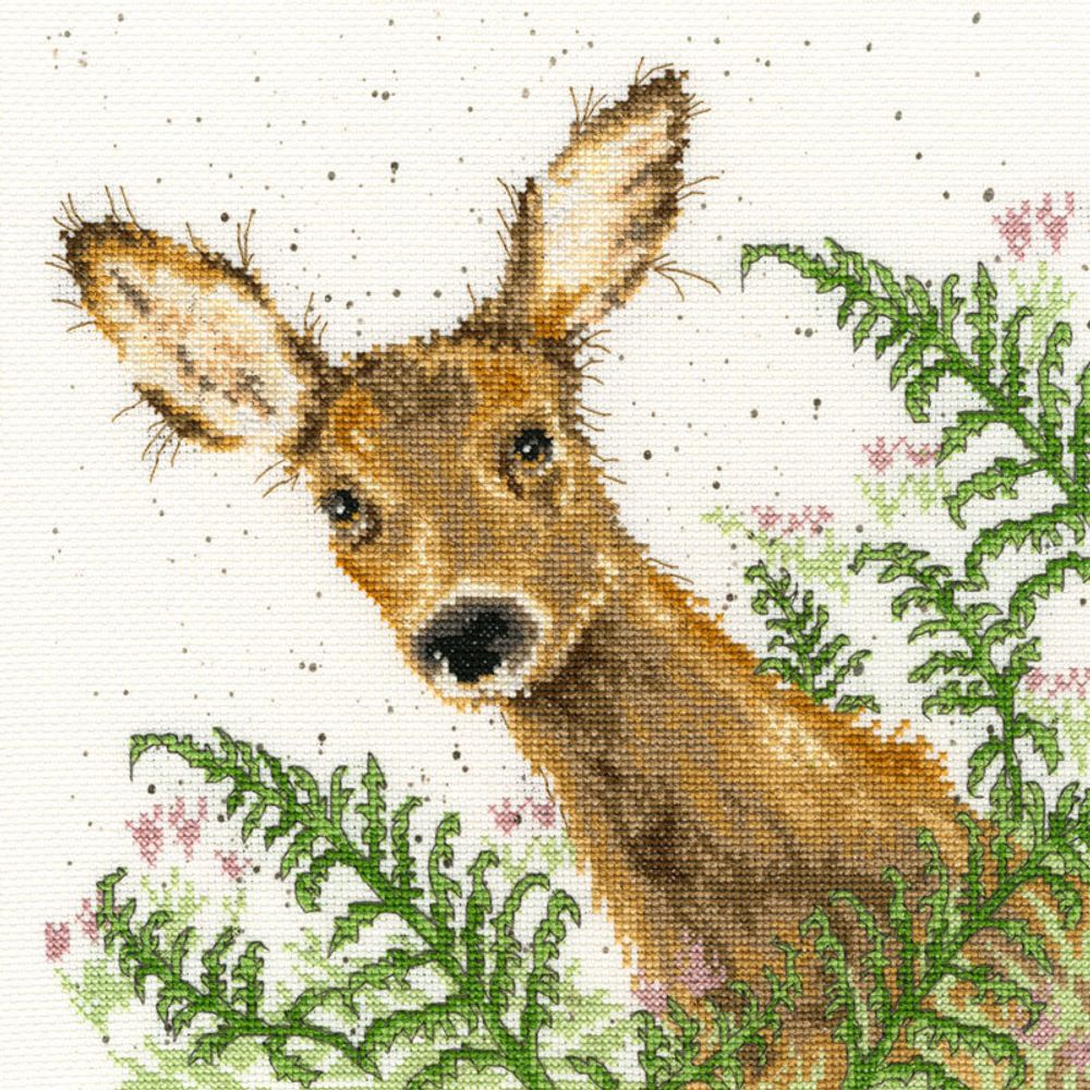 Bothy Threads, Doe A Deer (Олененок), 26х26 см /TOS/