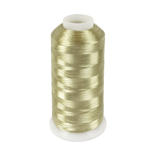 Нитки металлизированные Gamma 4570 м, 5000 я, под св. золото