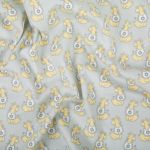 Ткань для пэчворка Peppy Молочные сны фланель, отрез 100х110 см, 175 г/м², МС-03 серый, Peppy